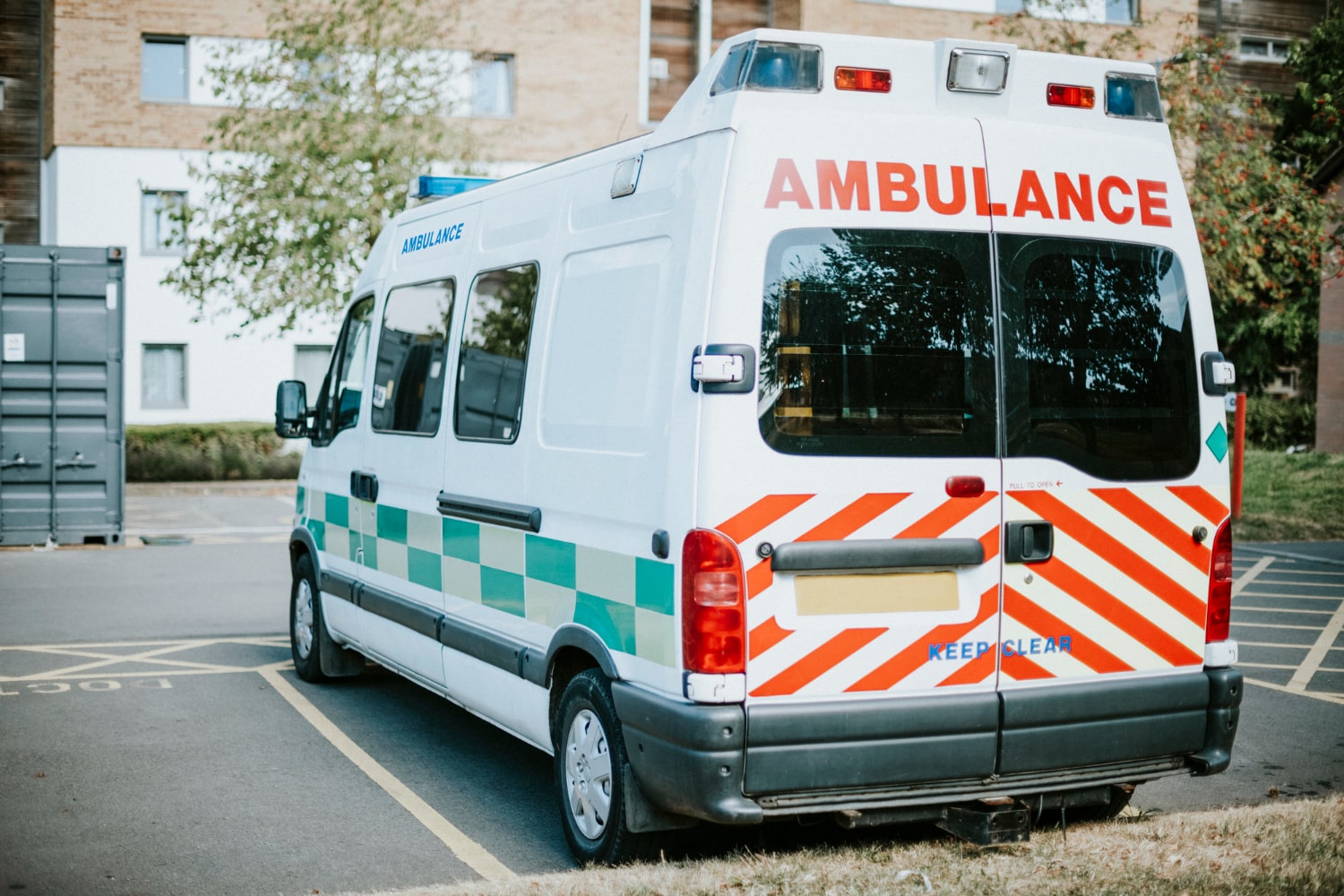 ambulance on standby at events